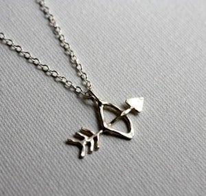 Image of Bow and Arrow Necklace
