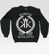 Image of Kurfew Koncepts Crew Neck - Black