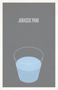 Image of Jurassic Park minimalist movie poster