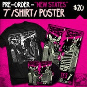 Image of "New States" 7" Split EP - 7"/Shirt/Poster