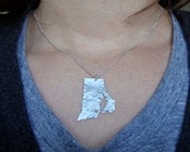 Image of Rhode Island State Necklace