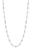 Image of Kara Ackerman <i> Talulah <i/>  Faceted Stone Strand Necklace 36" 
