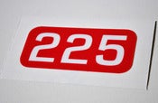 Image of 225 AF S Type Decals