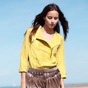 Image of BLOUSE "HAVANE SAFRAN" - EPLE & MELK