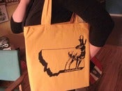 Image of Tote Bag: Leanin' Pronghorn