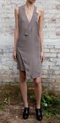 Image of Asymmetrical Wrap Dress