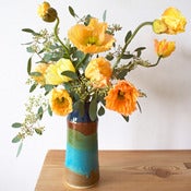 Image of Tall Vase - Turquoise Trail