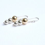 Image of Sterlng Silver and Chain Earring
