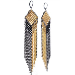 Cubism Mesh Earrings