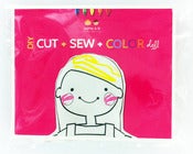Image of DIY CUT + SEW + COLOR DOLL