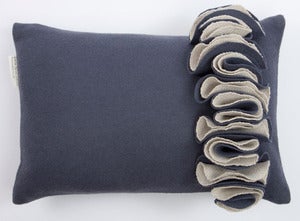 Image of Lorna Syson: Ruffle Cushion Cream