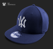 Image of WY New Era Snapback - Blue/Grey (1 of 35 LEFT!) PRE-ORDER