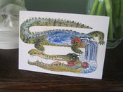 Image of Crocodile Card