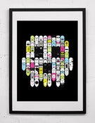 Image of 88 Ghosts Print