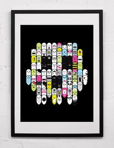Image of 88 Ghosts Print