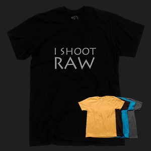 Image of I Shoot RAW - Unisex Tee