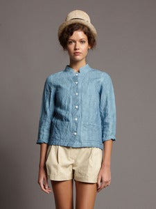 Image of Irish Linen Work Jacket
