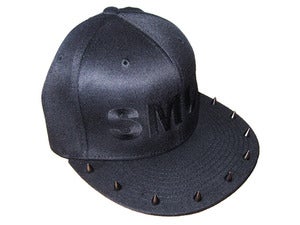 Image of SMU† studded cap black