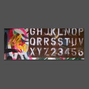 Image of letters to my girl 24 x 30
