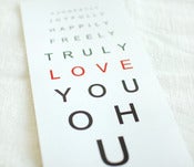 Image of Clearly Love Print