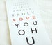 Image of Clearly Love Print