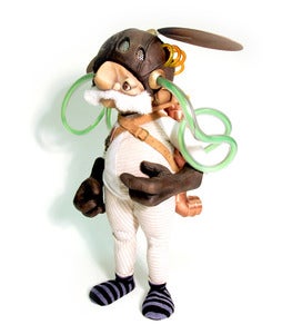 Image of Man's Quest for Flight- 3Dimensional Illustration/Sculpture