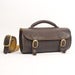 Image of Round Leather Shoulder Bag