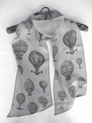 Image of vintage balloons - grey