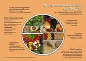 Image of Plant-Based Food Plate Refrigerator Magnet