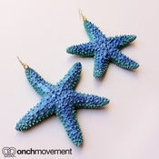 Image of Mystical Blue Starsicle Earrings 