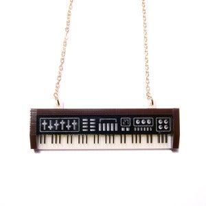 Image of keyboard necklace