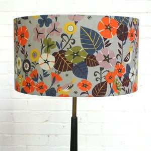 Image of NEW! Lampshade in Nasturtium (in two sizes from £48.00)