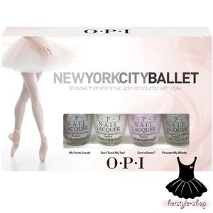 Image of OPI New York City Ballet Collection Spring 2012 Mini Set