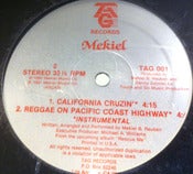Image of MEKIEL - california cruzin - TAG RECORDS EP - rare boogie synth