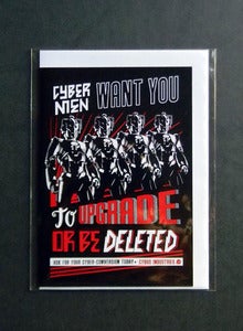 Image of Cybermen want you - Card