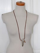 Image of Deer antler necklace