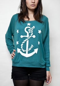 Image of "Anchored" Girl's Sweater