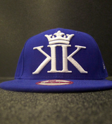 Image of Double K Snapback - Blue