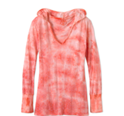 Image of prAna Julz Hoodie in Coral - on sale