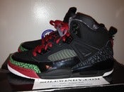 Image of Air Jordan Spizike Black Red Green