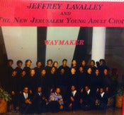 Image of JEFFREY LAVALLEY - rare synth boogie gospel LP - SEALED