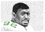 Image of Reggie White “The Minister of Defense” Poster