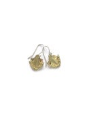 Image of silver & brass dentary earrings (E11silbra)