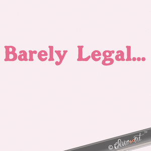 Voir design à imprimer: / View design to print: Barely Legal...