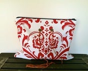 Image of Yarn Pop - Bold Red Fleur (Double) - Stitch Red Product