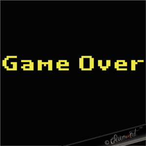 Voir design à imprimer: / View design to print: Game Over