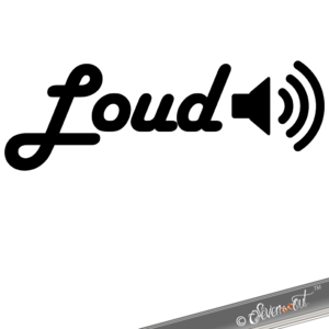 Voir design à imprimer: / View design to print: LOUD