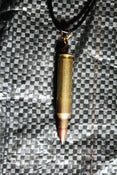 Image of .223 / 5.56 Bullet leather chain