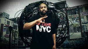 Image of 2520 Mens Queens NYC T-Shirt (Black) 