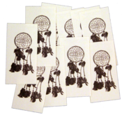 Image of SK8RATS Fake Dreamcatcher Tattoos (Pack of 10)